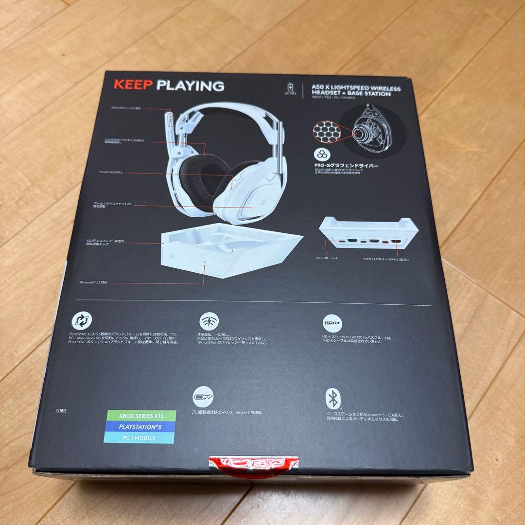 A50 X ワイヤレスゲーミングヘッドセット