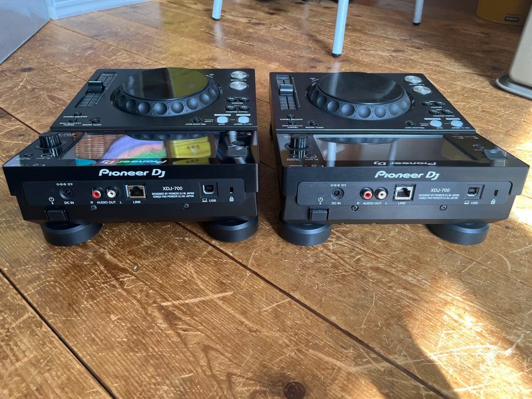 Pioneer DJ XDJ-700 2台セット スタンド付き