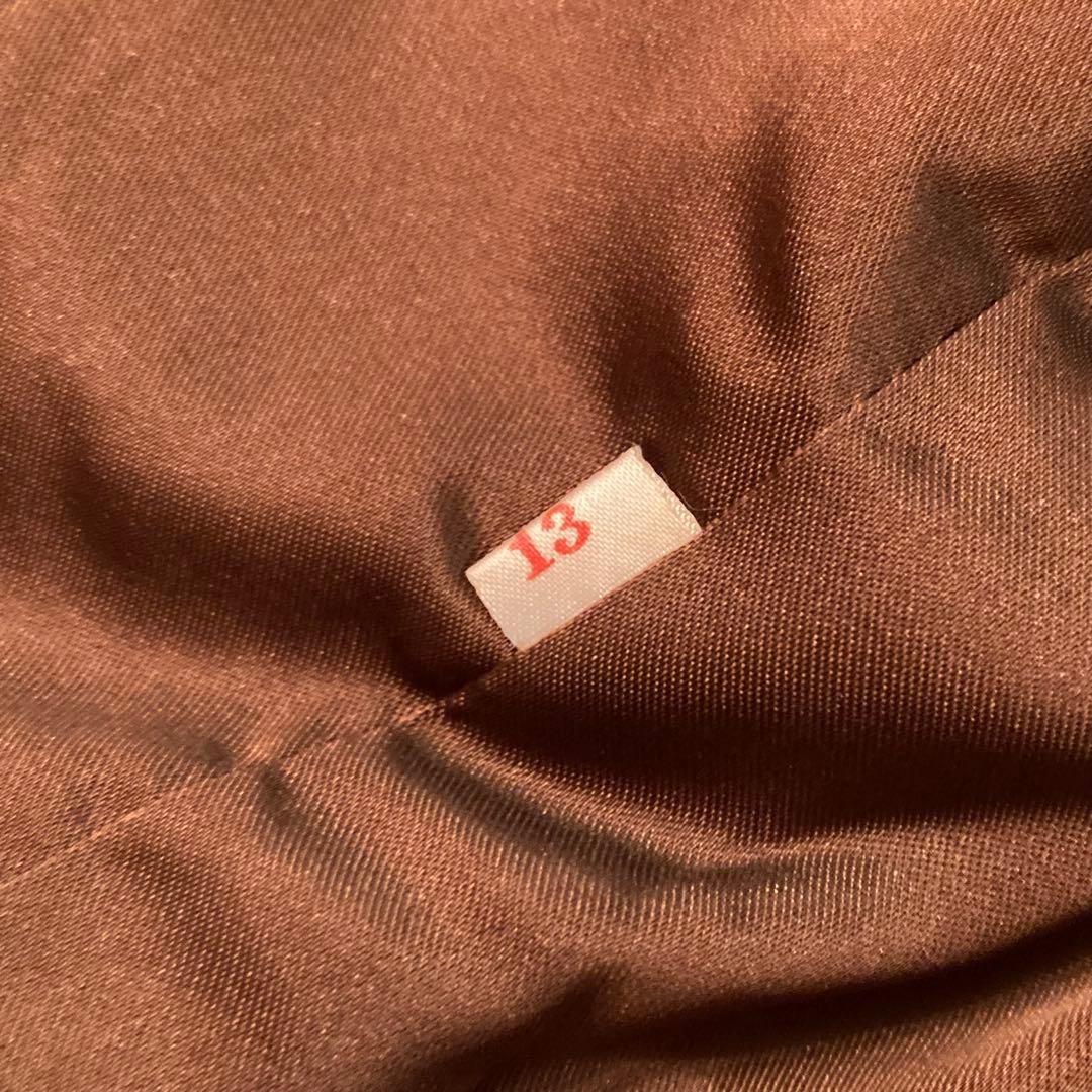 ビンテージ ミンク 毛皮 ジャケット コート リアルファー 茶色 ブラウン