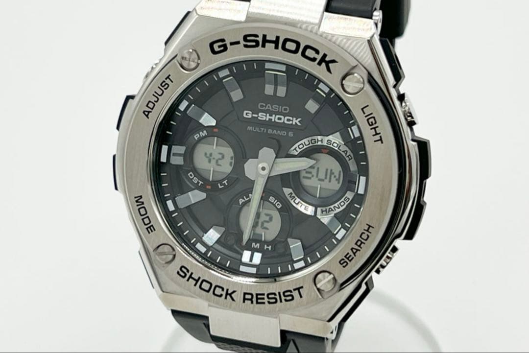 G-SHOCK ！極美品！カシオ G-STEEL GST-W110-1AJF