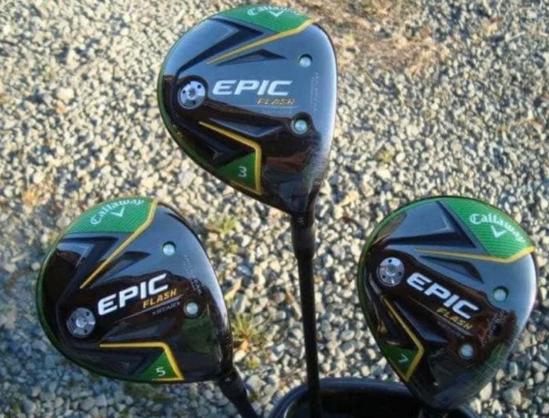 【大幅値下】Callaway EPIC FLASH FW3・5・7番セット