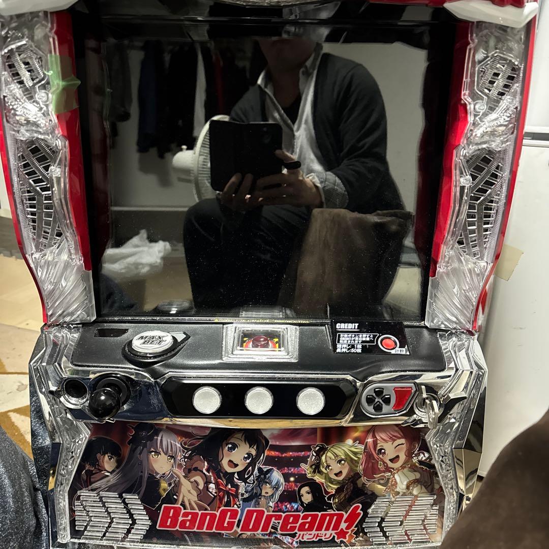 バンドリ！ パチスロ機 赤/黒