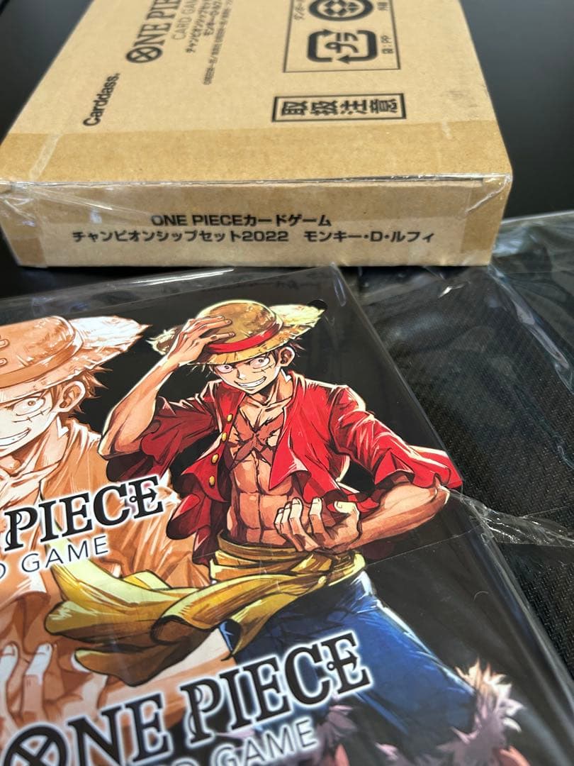 プロモ付 ONE PIECEチャンピオンシップセット2022モンキー・D・ルフィ