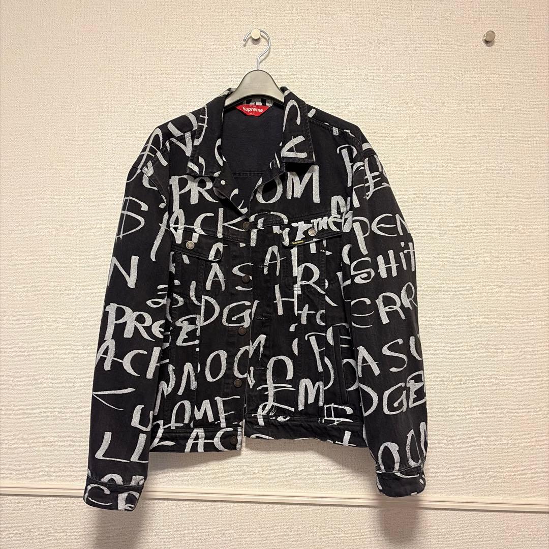 Supreme デニム　ジャケット　L 20aw black ark