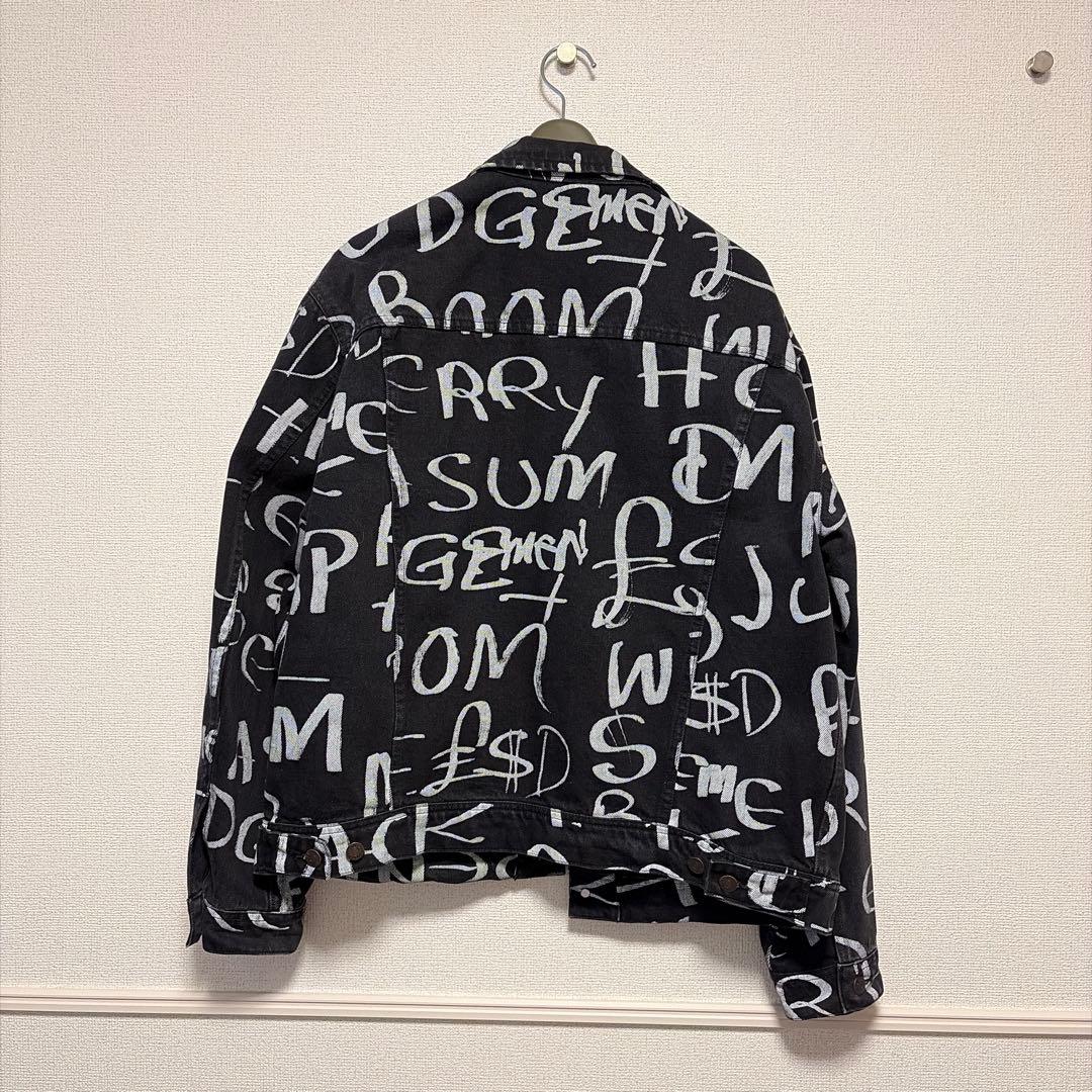 Supreme デニム　ジャケット　L 20aw black ark