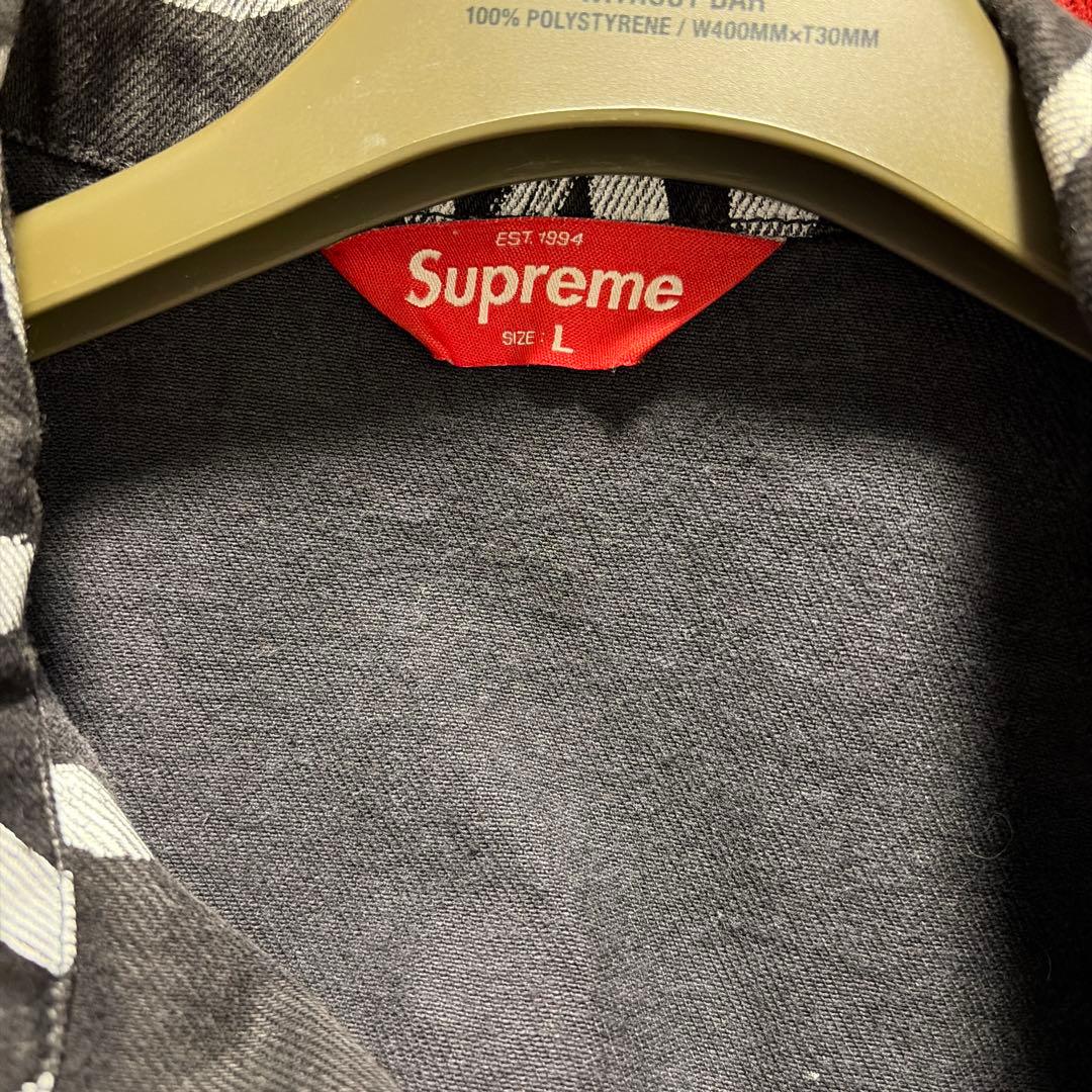 Supreme デニム　ジャケット　L 20aw black ark
