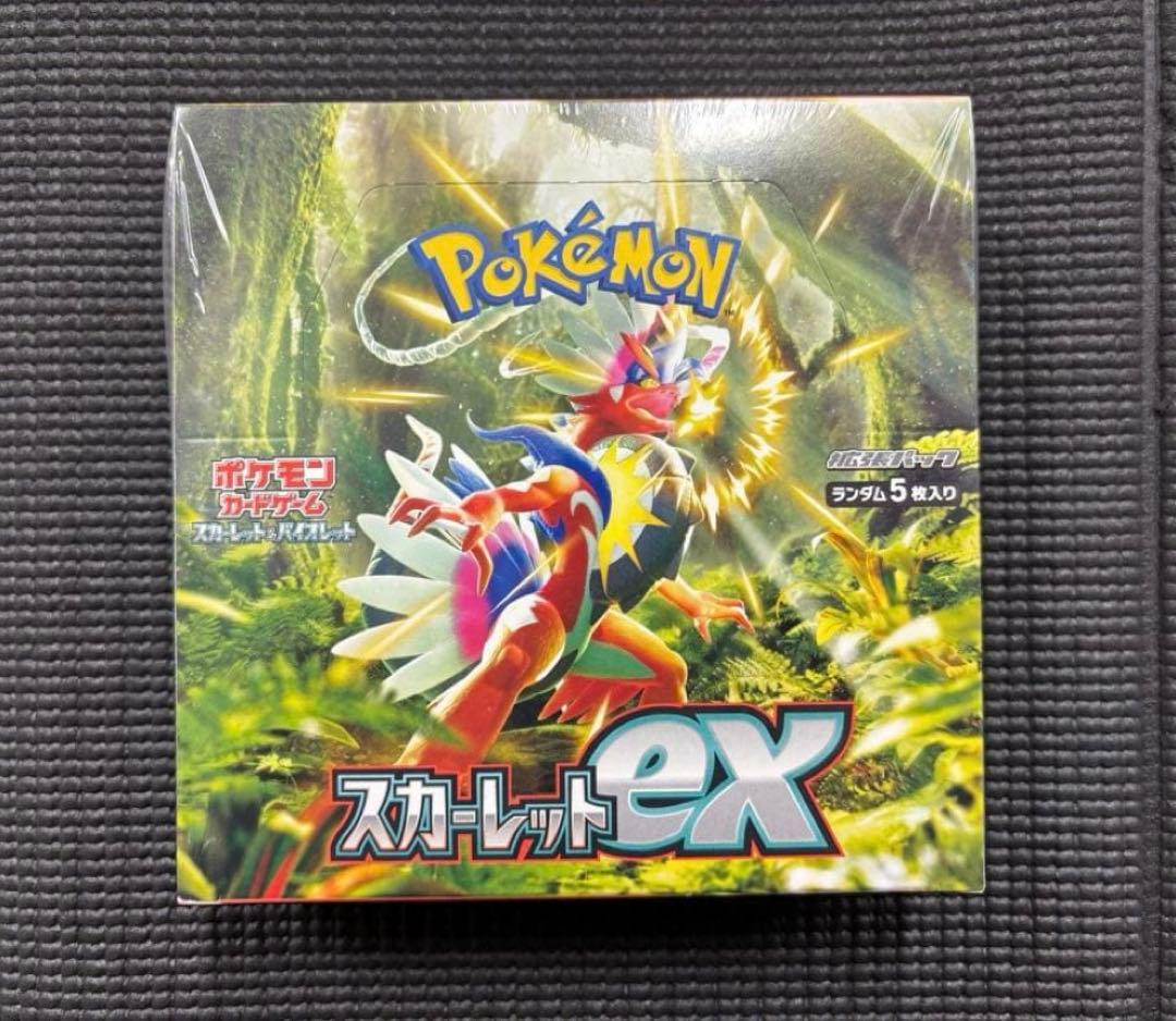 ポケモン スカーレットex ボックス　シュリンク付き未開封