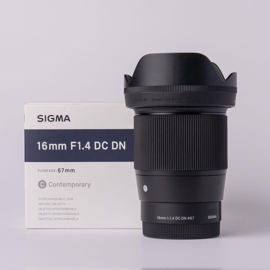 レンズ(単焦点) N_J014SIGMA 16mm F1.4 DC DN E-mount
