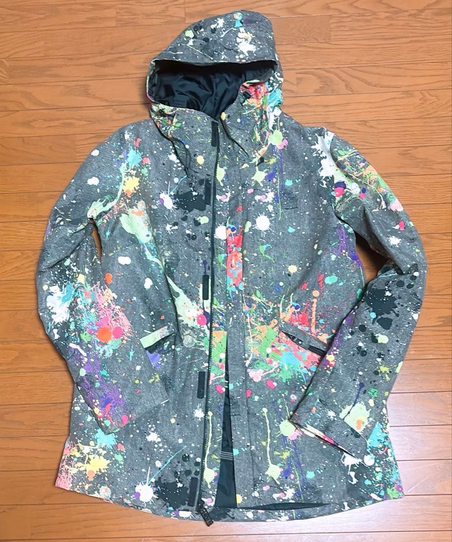 スノーボードウェア 上下セット BURTON Mサイズ カラフル