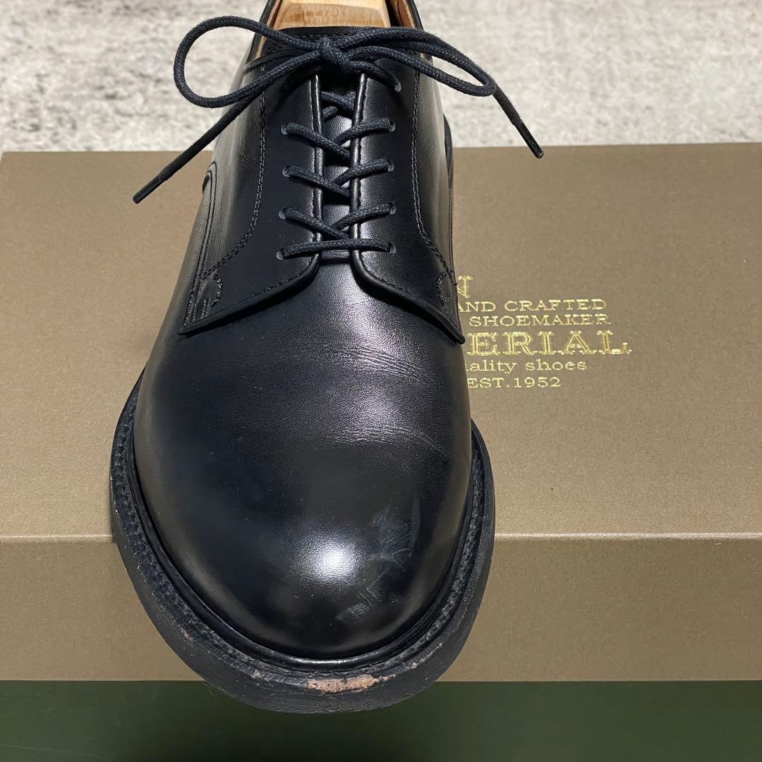 7 1/2 外羽根式プレーントゥ 撥水なめし革