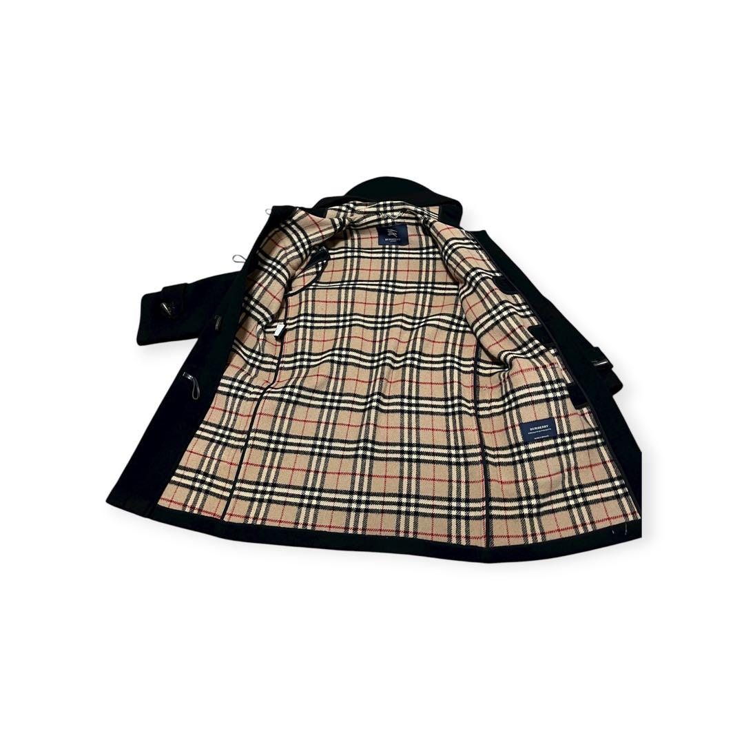 Burberry ダッフルコート ネイビー