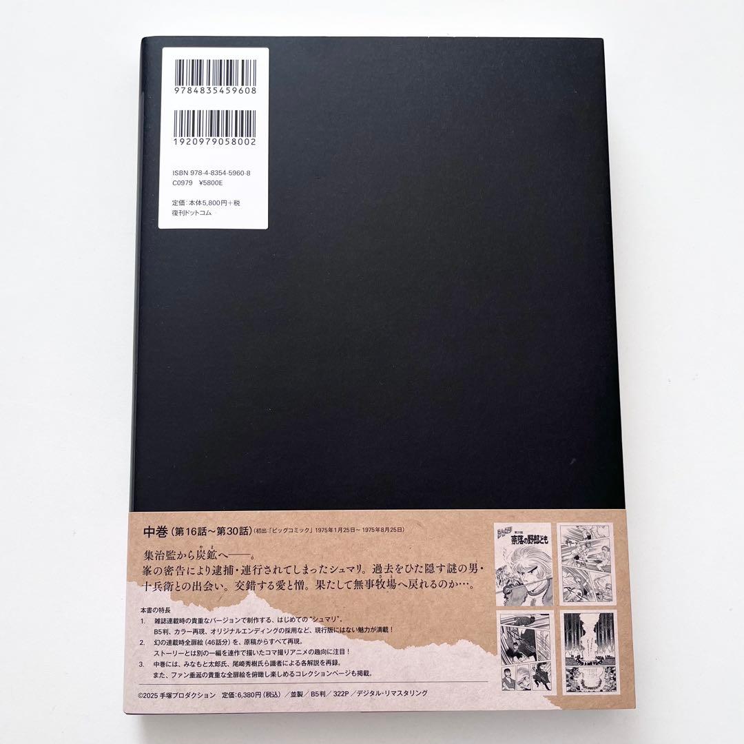 ZZZ＊シュマリSHUMARI上中巻2冊セット手塚治虫初版完全限定出版