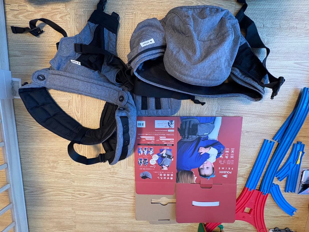 さ*ら様 『上位モデル』ポルバン プライム ヒップシート 抱っこ紐 ダブルショル