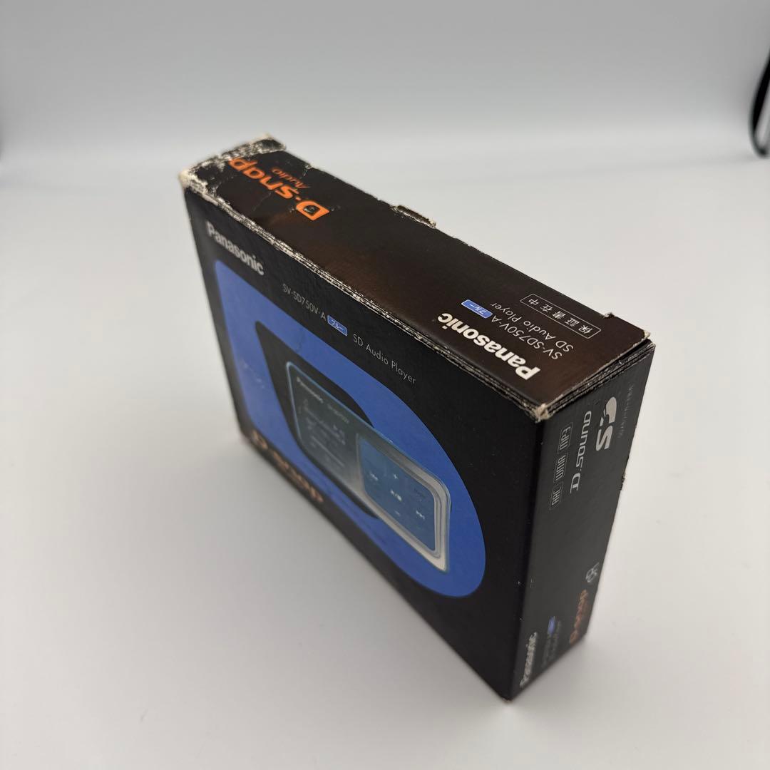 Panasonic SV-SD750V D-snapデジタルオーディオプレーヤー