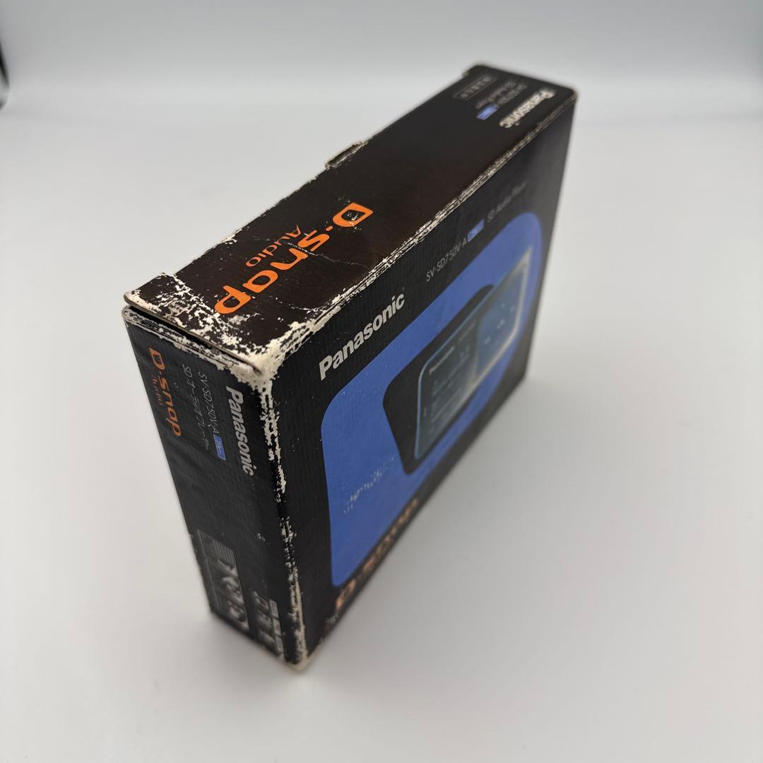 Panasonic SV-SD750V D-snapデジタルオーディオプレーヤー