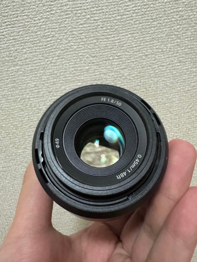 新品級　SONY FE 50mm F1.8 Eマウントレンズ