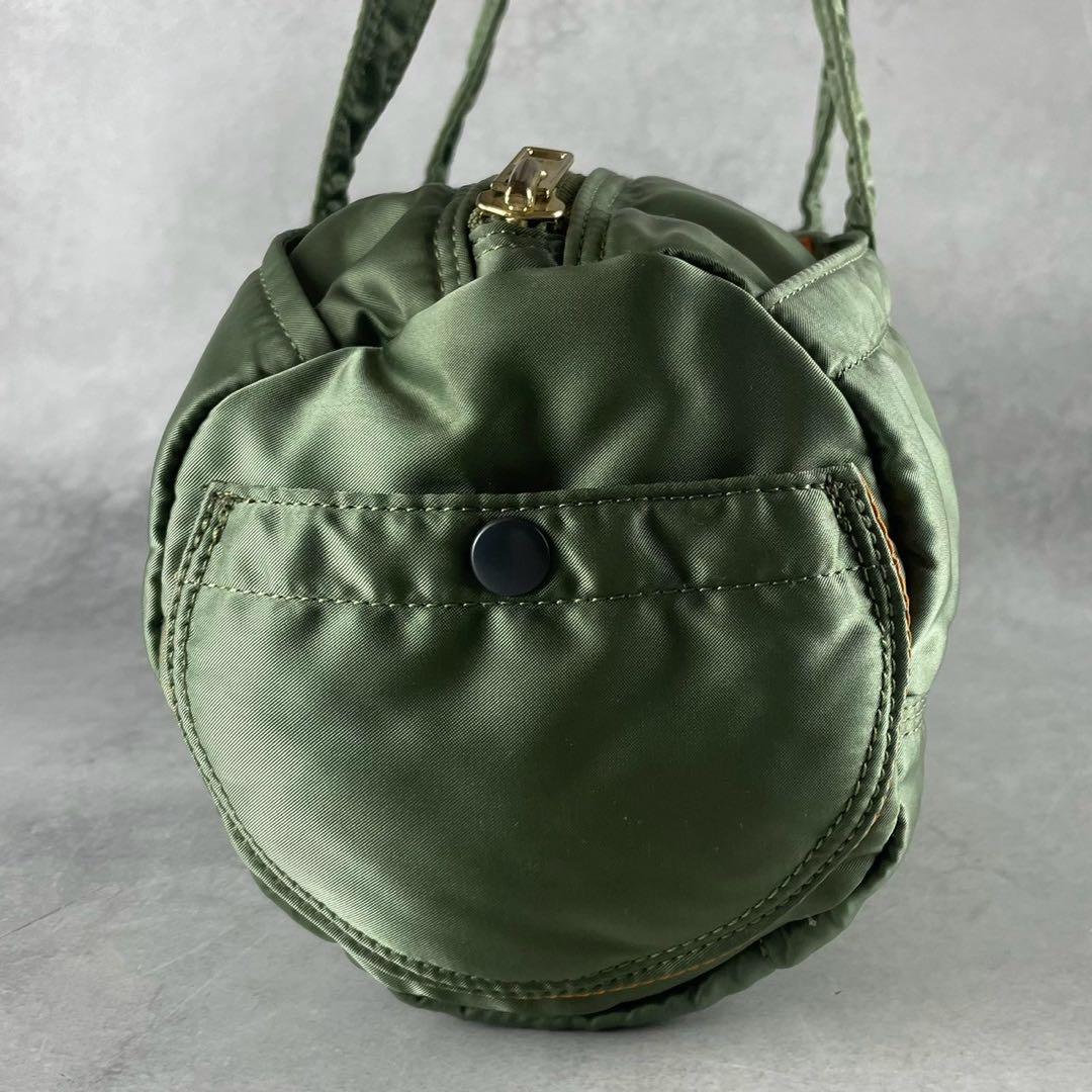 極美品✨ PORTER ポーター タンカー　ミニボストンバッグ　セージグリーン