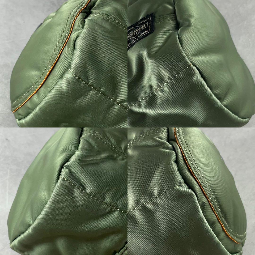 極美品✨ PORTER ポーター タンカー　ミニボストンバッグ　セージグリーン
