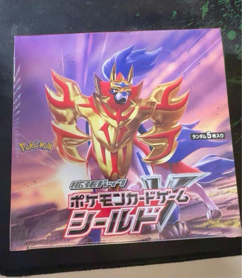 ポケモンカードゲーム　ソード&シールド　拡張パック　シールド　ボックス　box