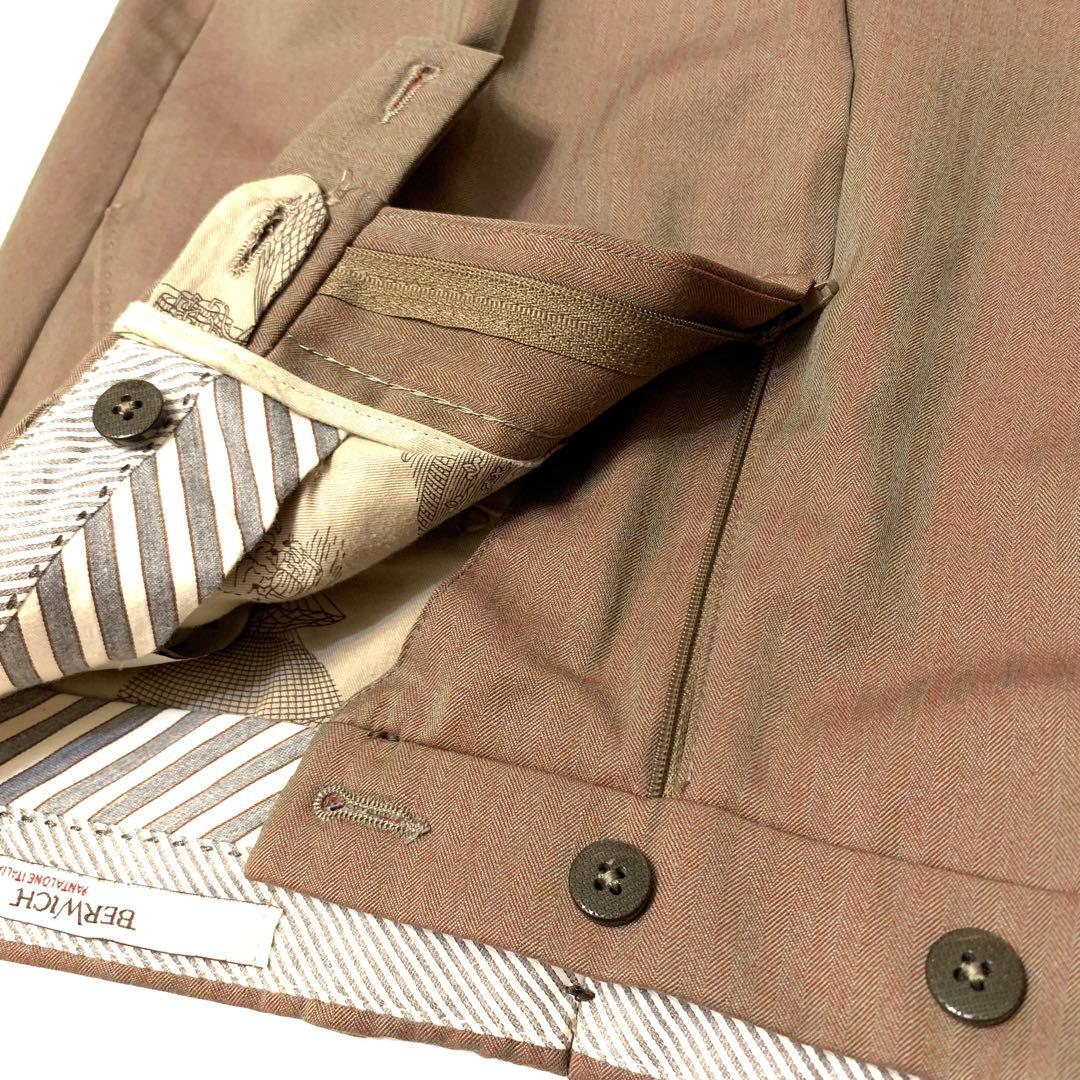 ●極美品 BERWICH 44 イタリア製 定価¥40,000程 内タックPT