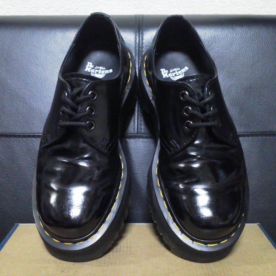 Dr.Martens 1461QUAD UK5 黒 厚底 3ホール JADON
