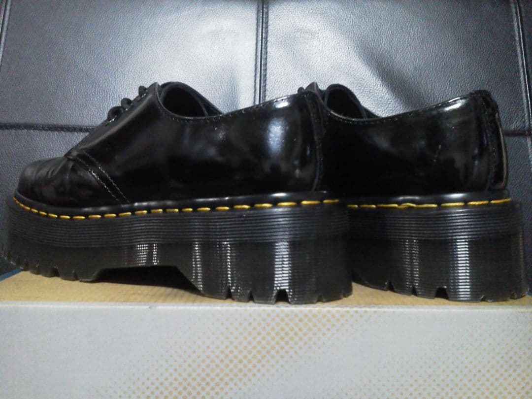 Dr.Martens 1461QUAD UK5 黒 厚底 3ホール JADON