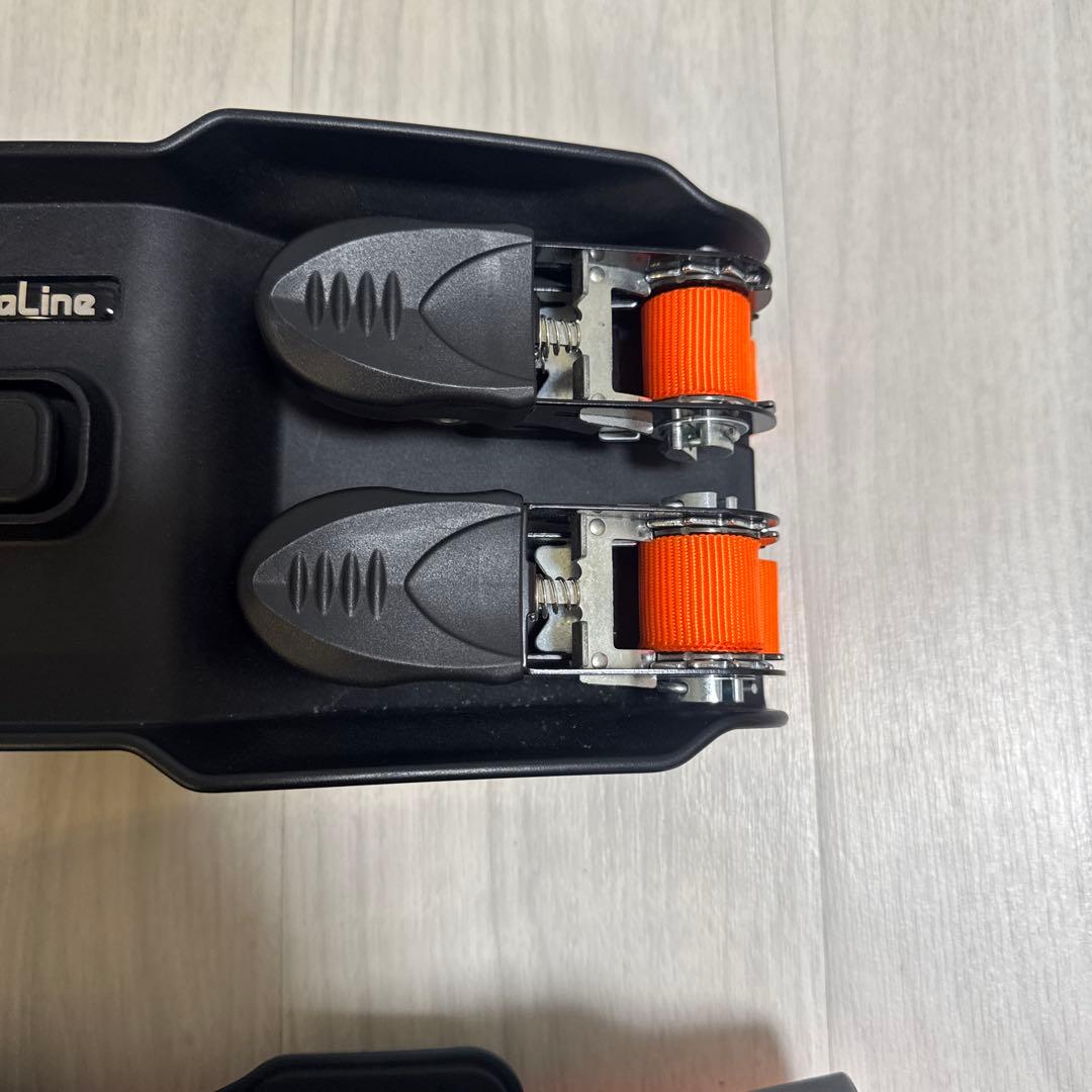 RealLine エクササイズ用ローラー ブラック・オレンジ