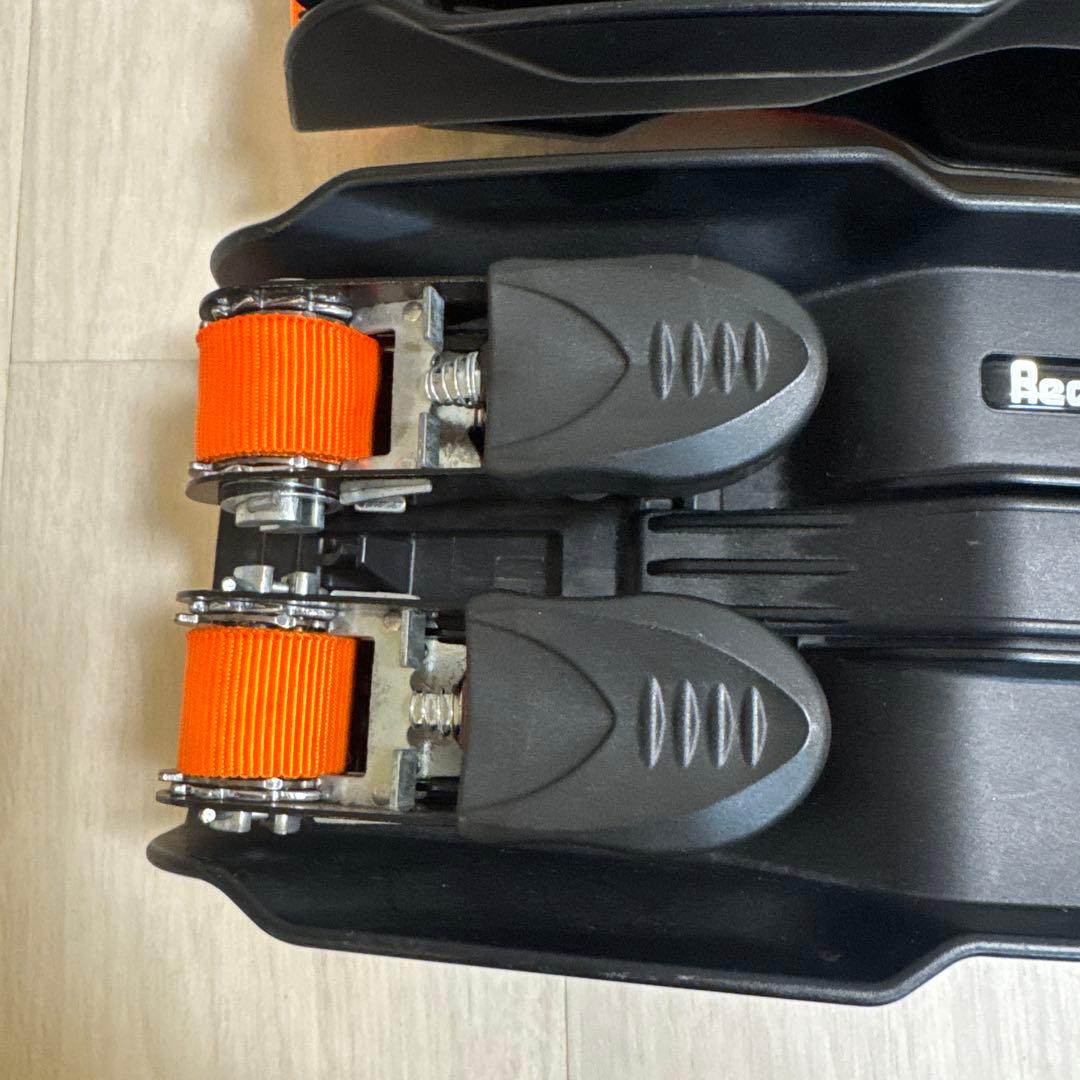 RealLine エクササイズ用ローラー ブラック・オレンジ