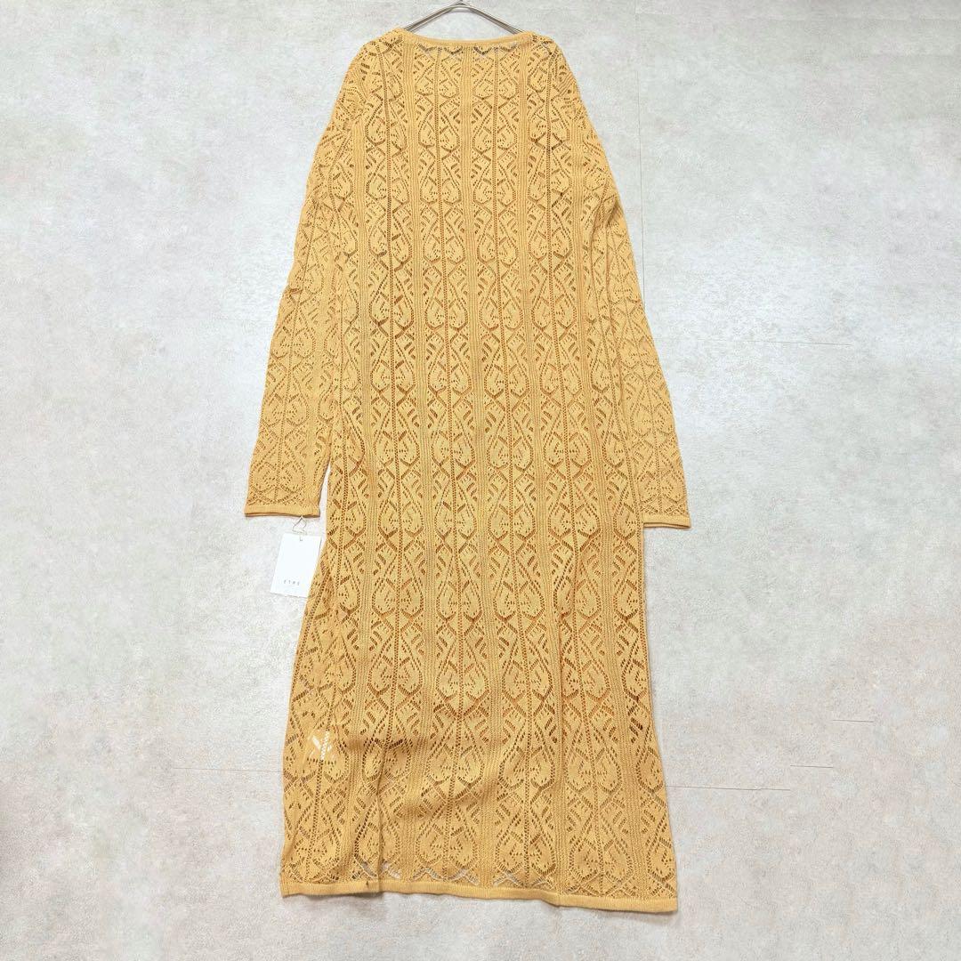 ブルちゃん 未使用✨ETRE TOKYO レースパターンニットワンピース