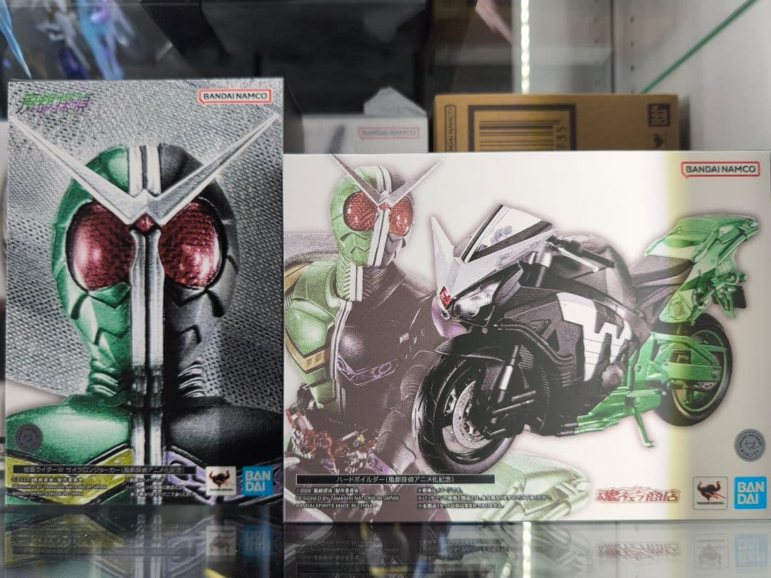 s.h.figuarts 真骨彫　仮面ライダーW フィギュア バイクセット