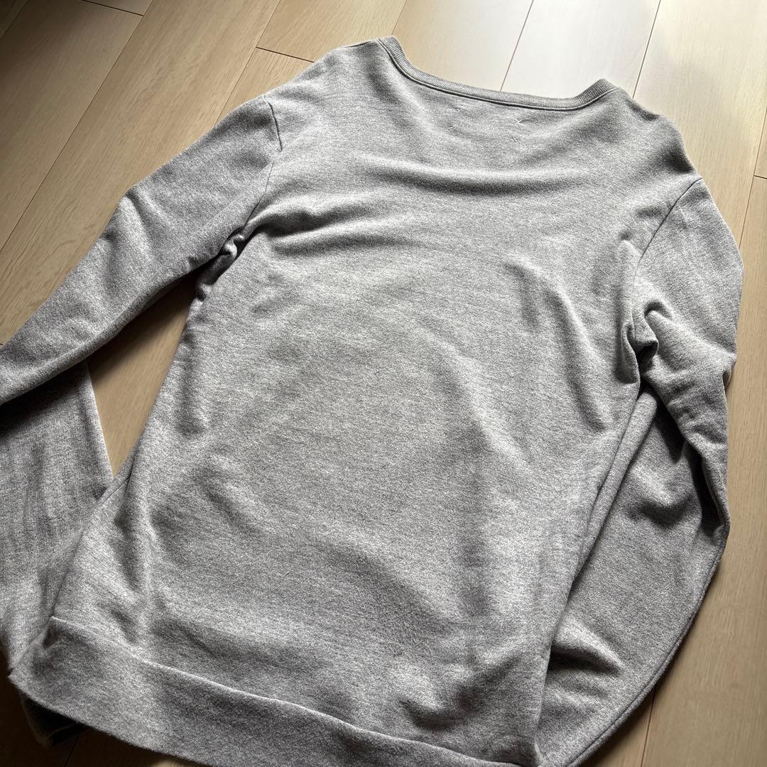 無地 スウェット イタリア製 Maison Margiela カットオフ