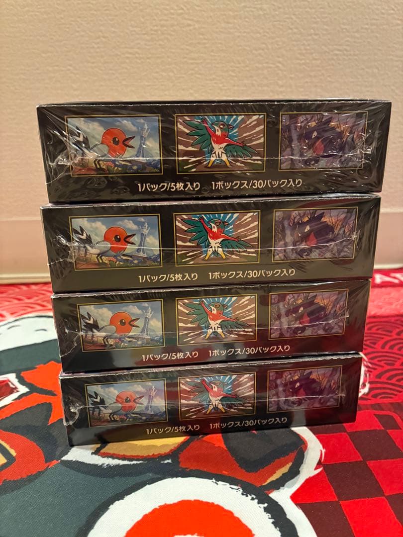 ポケカ シュリンク付き ムニキスゼロ 4BOX