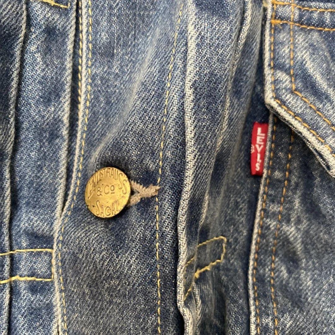 sacai&Levi's ブルー デニムジャケット