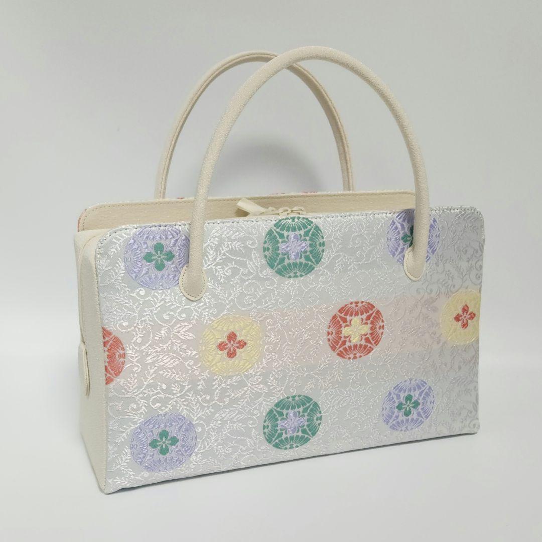 特価　和装バッグ　利休バッグ　金蘭織物 入卒式　結婚式　商品番号:メ-2