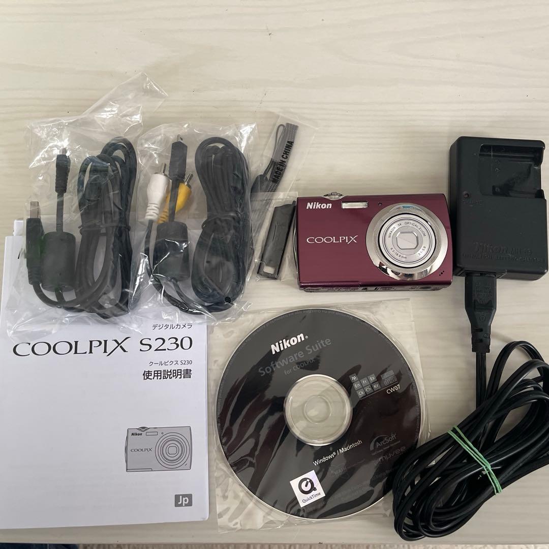COOLPIX s230デジカメ　動作確認済み