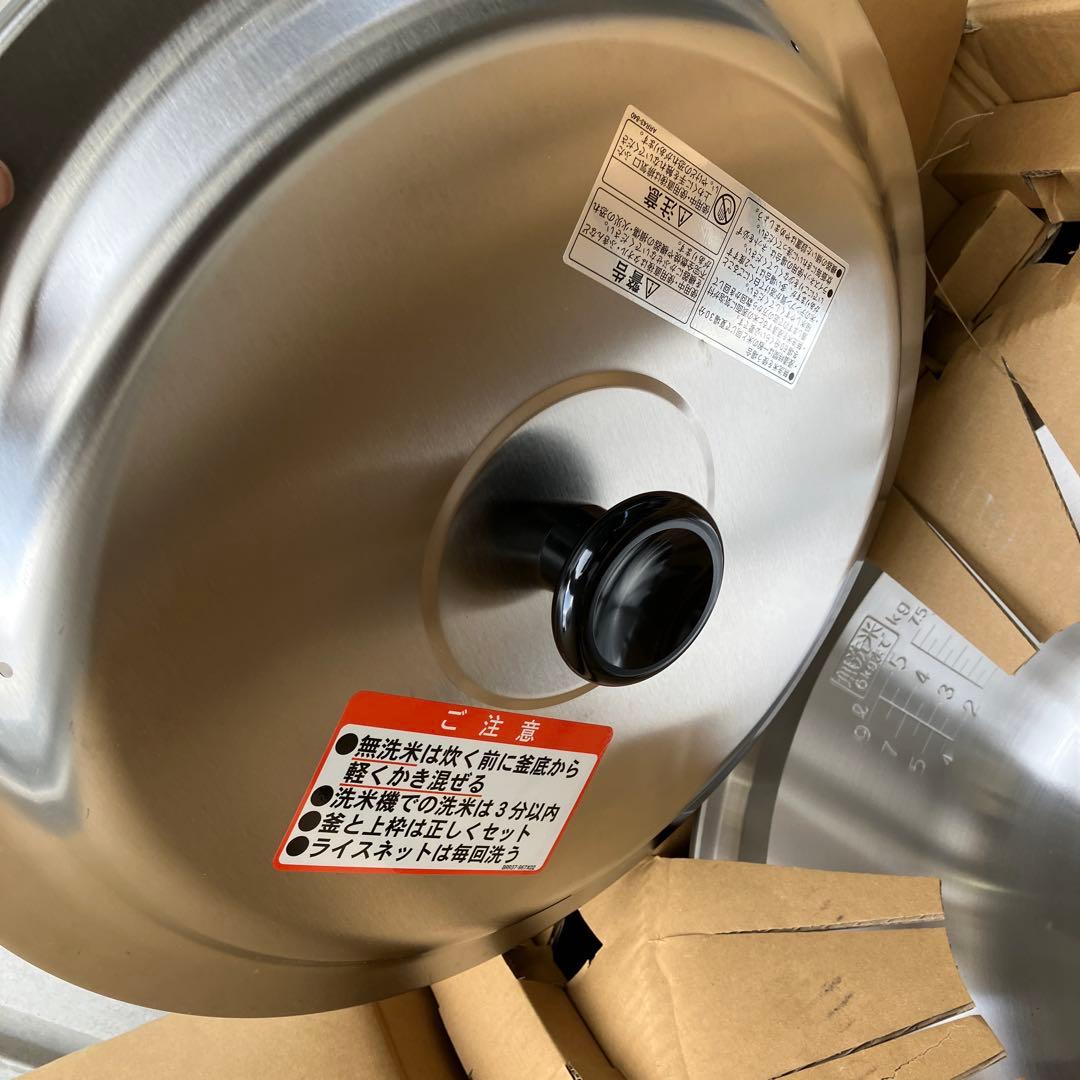 【未使用】 リンナイ ガス炊飯器 RR-50S2 5升炊 LP用 2017年製