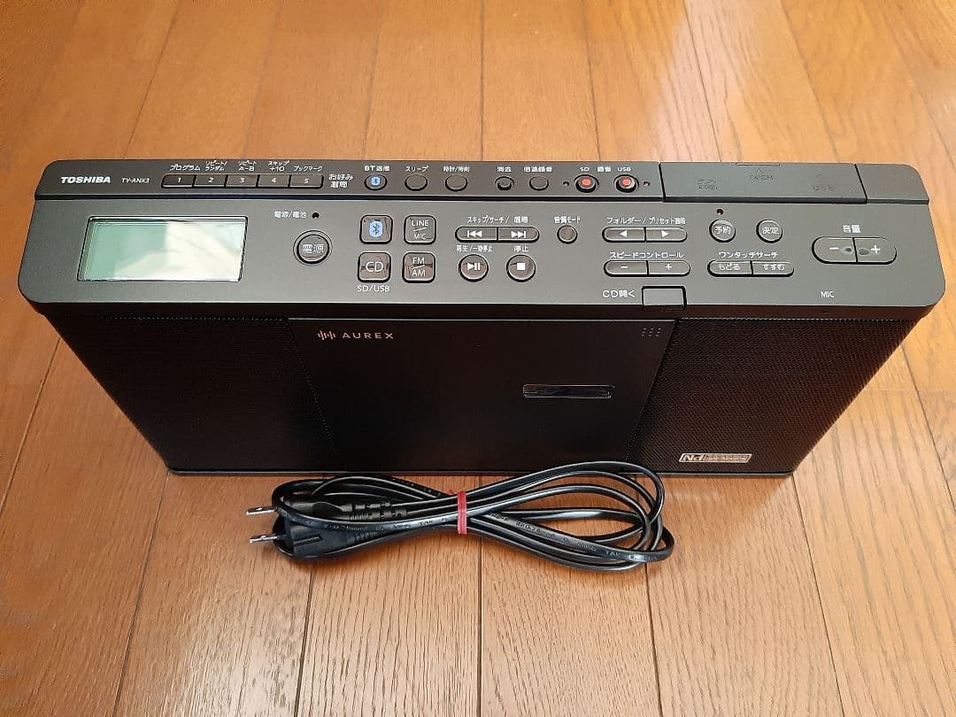 AUREX TY-ANX3 東芝SD/USB/CDラジオ