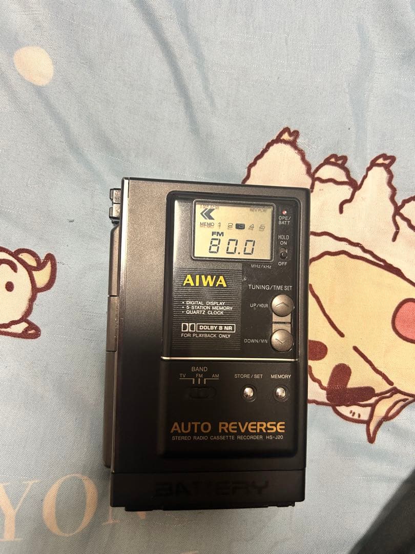 AIWA ステレオカセットレコーダー　hs-j20 ウォークマン