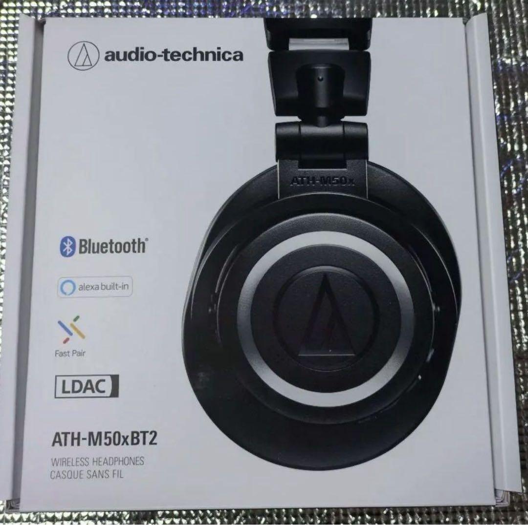 Audio-Technica ワイヤレスヘッドホン ATH-M50XBT2 黒