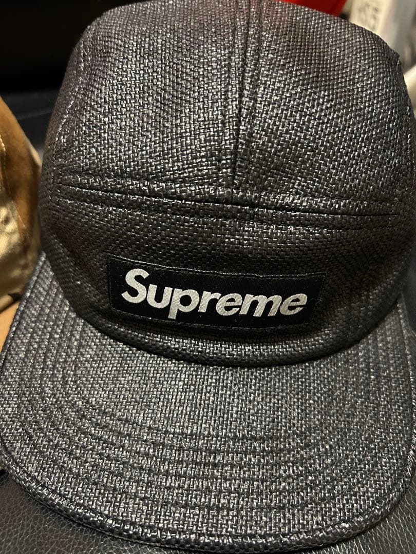 Supreme キャップ 2色セット カモフラージュ ブラック