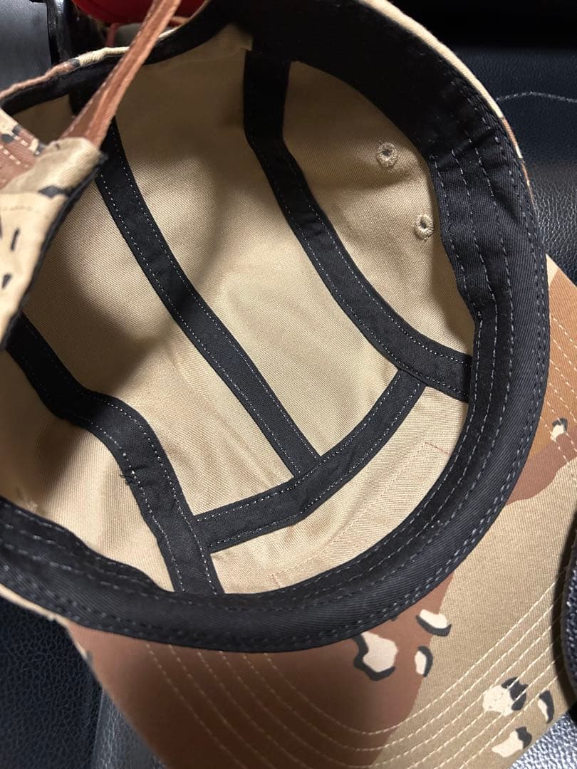 Supreme キャップ 2色セット カモフラージュ ブラック