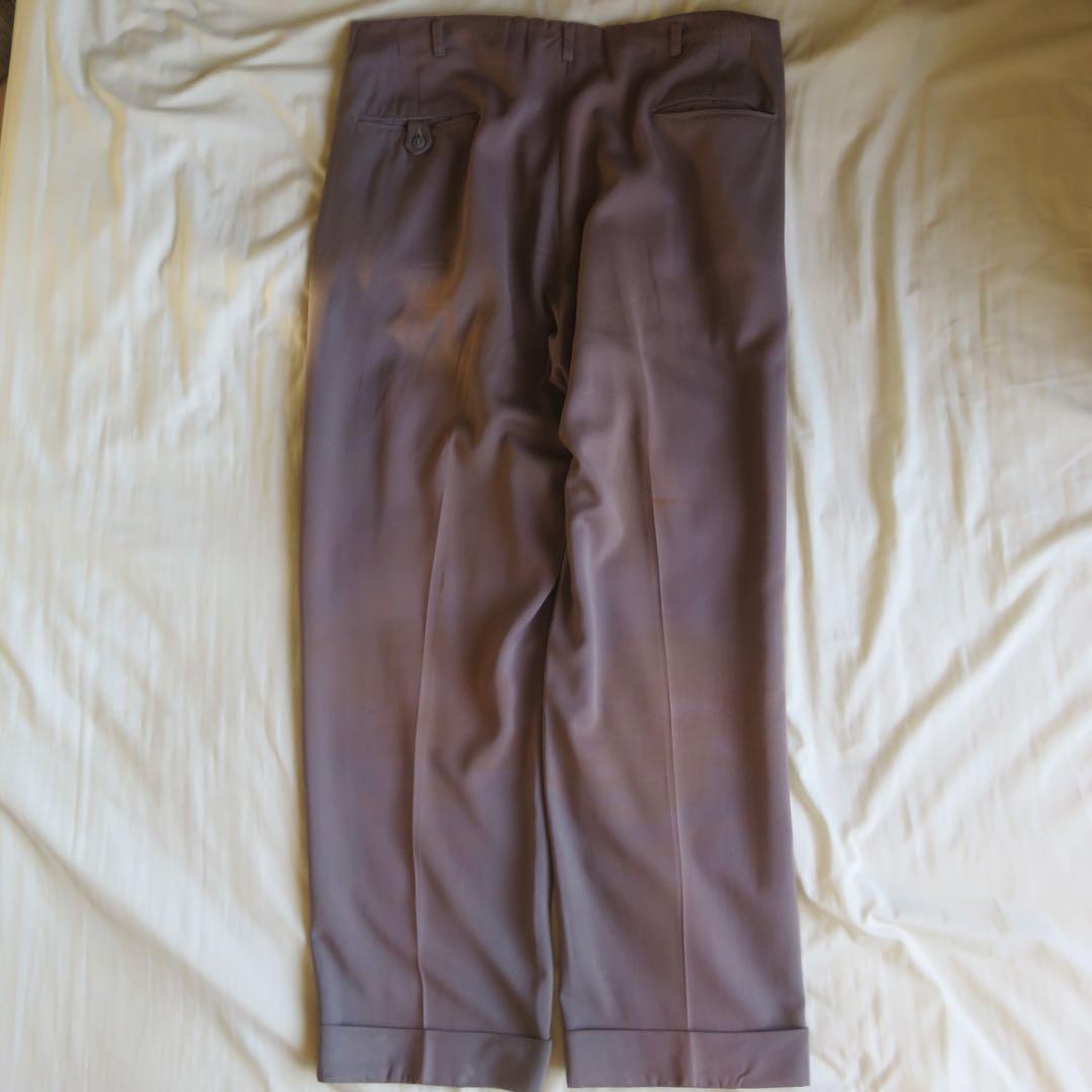 だ*も様 50s rayon gabardine slacks 【fade】