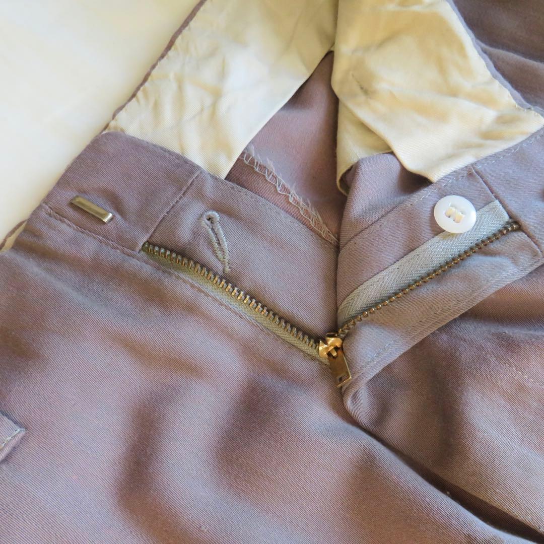 だ*も様 50s rayon gabardine slacks 【fade】