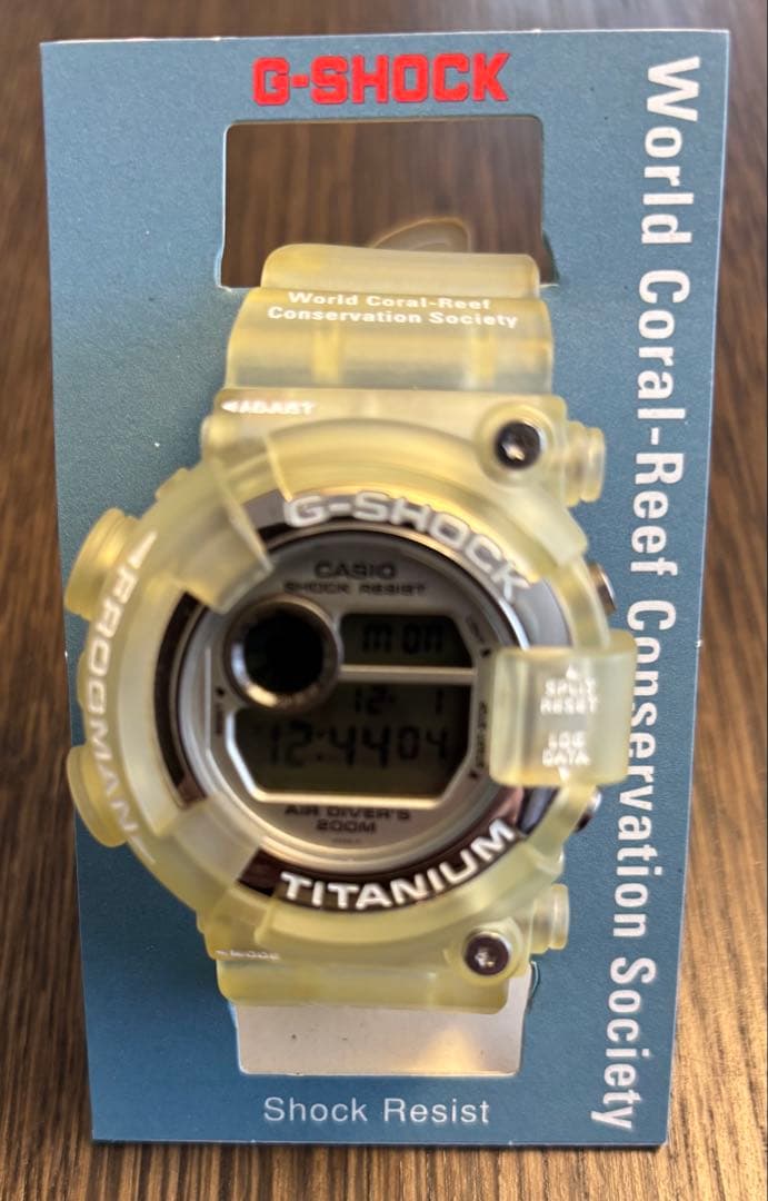 フロッグマン DW-8201WC-7T 白 98年 W.C.C.S