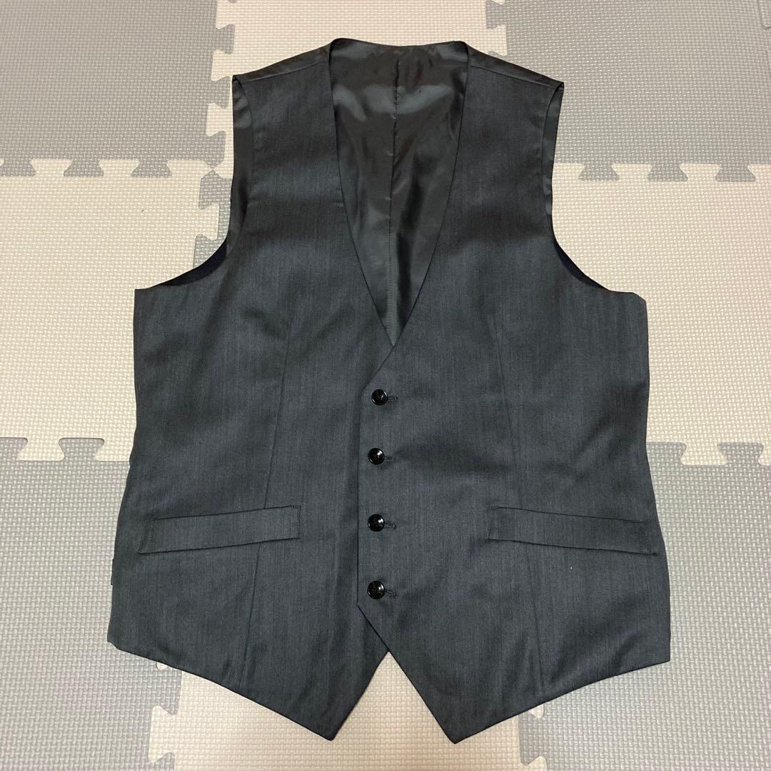 シルク混✨SUIT SELECT 3ピース セットアップ スーツセレクト A6