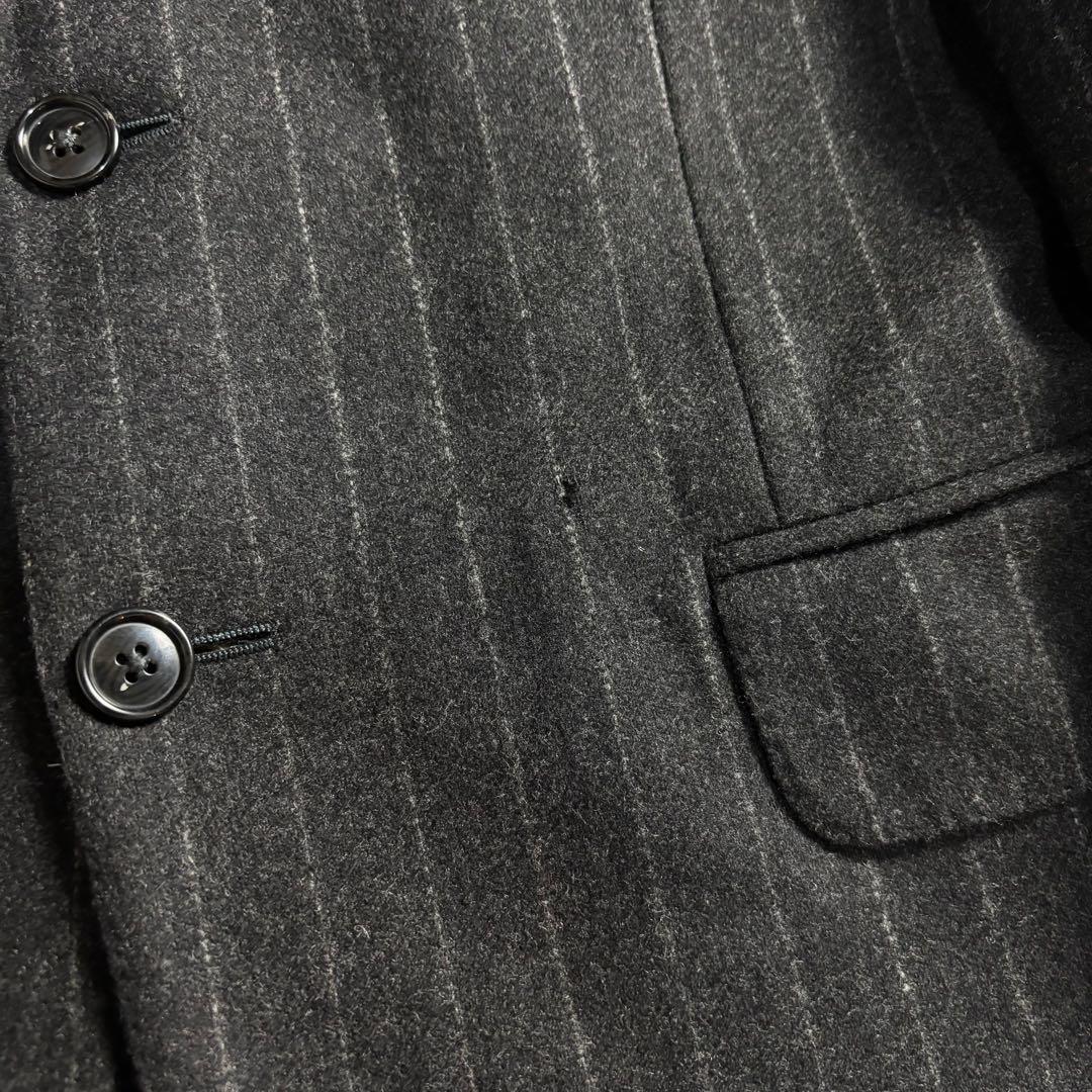 【GUCCI】セットアップ シングルスーツ グレーブラック 極上ウール