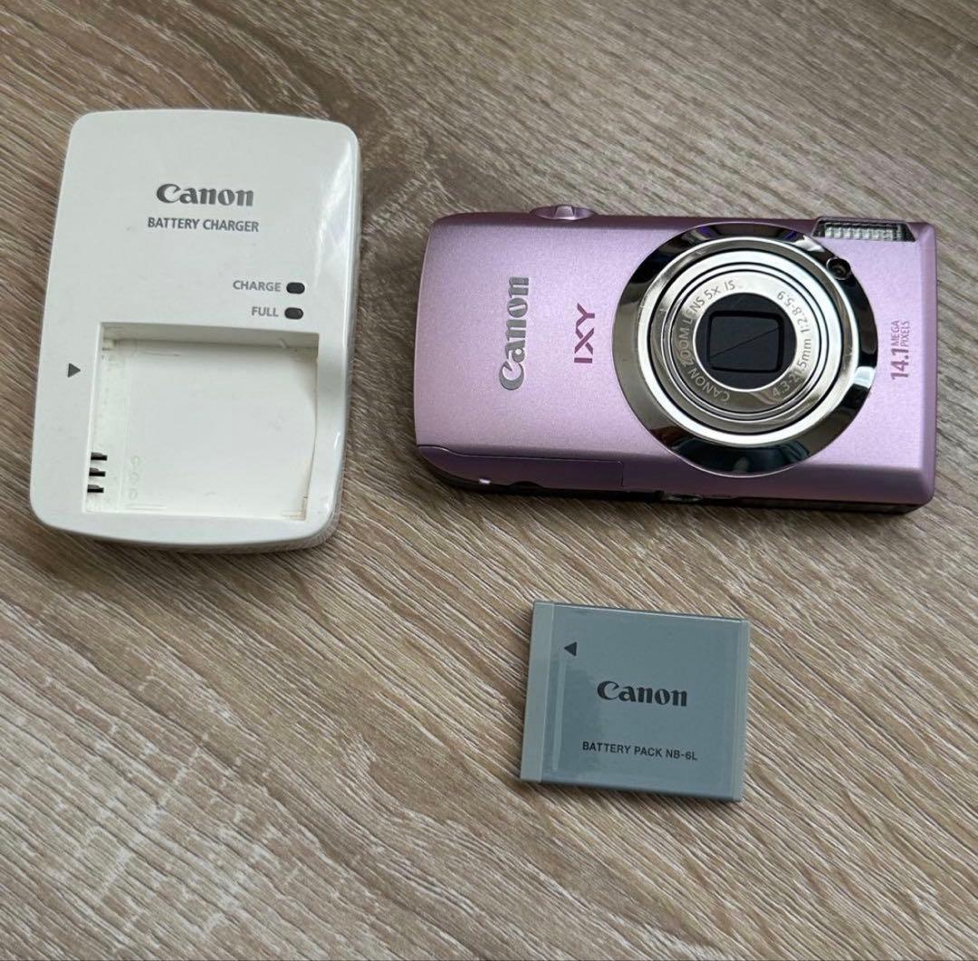 確認用　Canon IXY 10S ピンク　美品　デジカメ