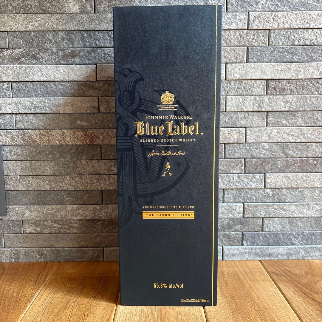 (希少品）ジョニー・ウォーカー ブルーラベル ザ・カスクエディション 55.8%