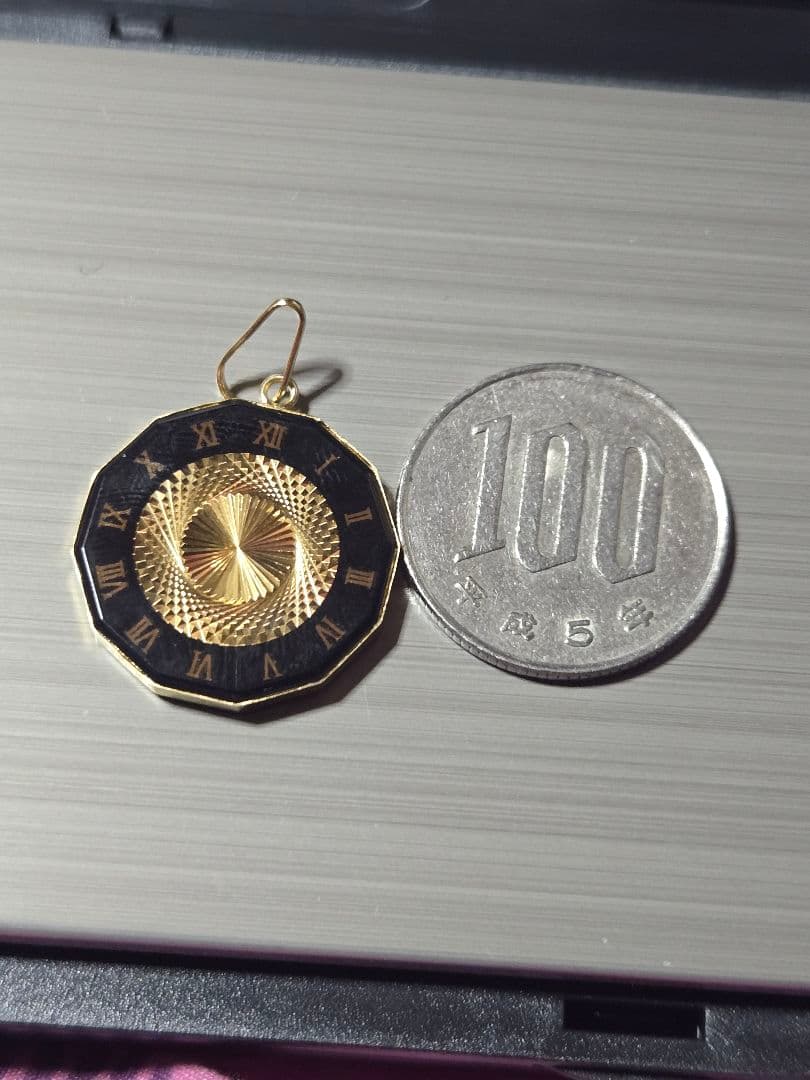 アクセサリー K18 Illusion Glass Pendant Pendant.