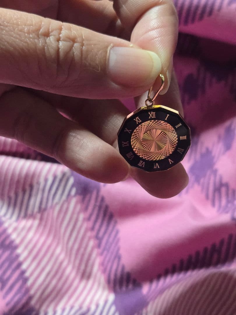 アクセサリー K18 Illusion Glass Pendant Pendant.